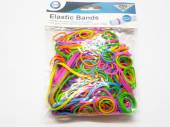 Pack 250, assorted elastic bands*