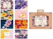 Box 8, mixed floral note cards*