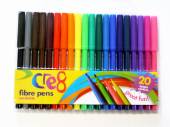 Pkt 20, felt pens*