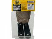 Pack 2 putty scraper knives*