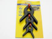 Pkt 3, asstd sizes spring clamps*