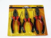 3pc 6" plier set*