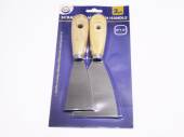 Pack 2 assorted wood handle scrapers*