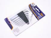 9pc heavy duty hex key set*