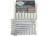 Pack 3, microfibre polishing cloths