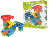 56pc track maze marble run.