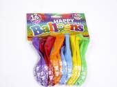 Pack 12 Happy Birthday balloons.