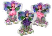 Fairy doll with leaf wings - 3/asstd.