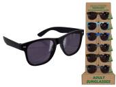 Recycled adult sunglasses - 4/cols.