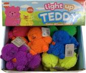 Spiky light up teddy - 6/cols.
(ADD 12 FOR DISPLAY)