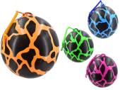 Neon lava ball with keychain - 4/cols. (DEFLATED)