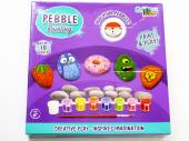 Paint & play pebble painting set