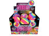 Box 12, 10cm neon printed balls - 6asstd* (INFLATED)