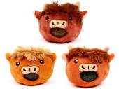 Plush highland coo cow squeezers - 3asstd.
(ADD 12 FOR DISPLAY)