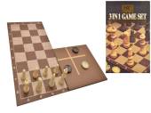 3-in-1 game set.
(chess/draughts/tic tac toe)
USE TY637!!