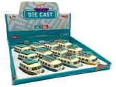 Die-cast pull back camper van - 4asstd. 
(ADD 12 FOR DISPLAY)
