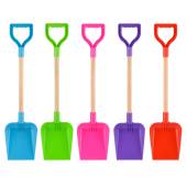 22" wood handle spade - 3/cols.