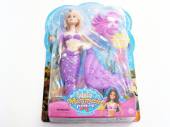 Light up mermaid play set - 2/cols.