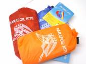 60x51cm nylon parafoil kite in bag - 6/cols