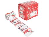 Box 80, s/adhesive gift labels. Box 80, s/adhesive gift labels.