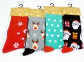 Ladies asstd novelty xmas socks - 4asstd. Ladies asstd novelty xmas socks - 4asstd.