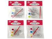 Paint your own Christmas sun catcher - 4asstd*