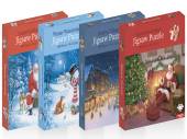 500pc Christmas jigsaw puzzle (48x35cm) - 2 asstd* NO SNOWMAN!!