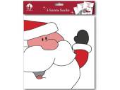 Pack 3, pvc Santa sacks* Pack 3, pvc Santa sacks*