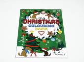 My Christmas colouring book.