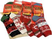 Assorted design thermal Christmas socks. Assorted design thermal Christmas socks.