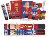 Pack 6, 12" Nutcracker m-y-o cracker kit.