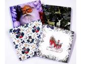 Pack 20, Paloma Christmas napkins - 4asstd (33x33cm)