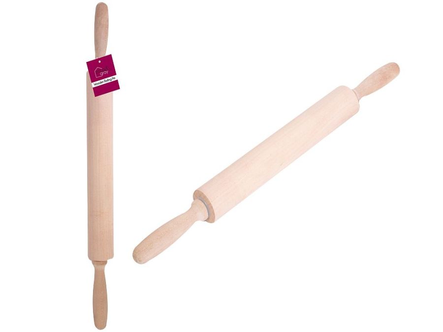 Wooden rolling pin*
(42x 4cm)
