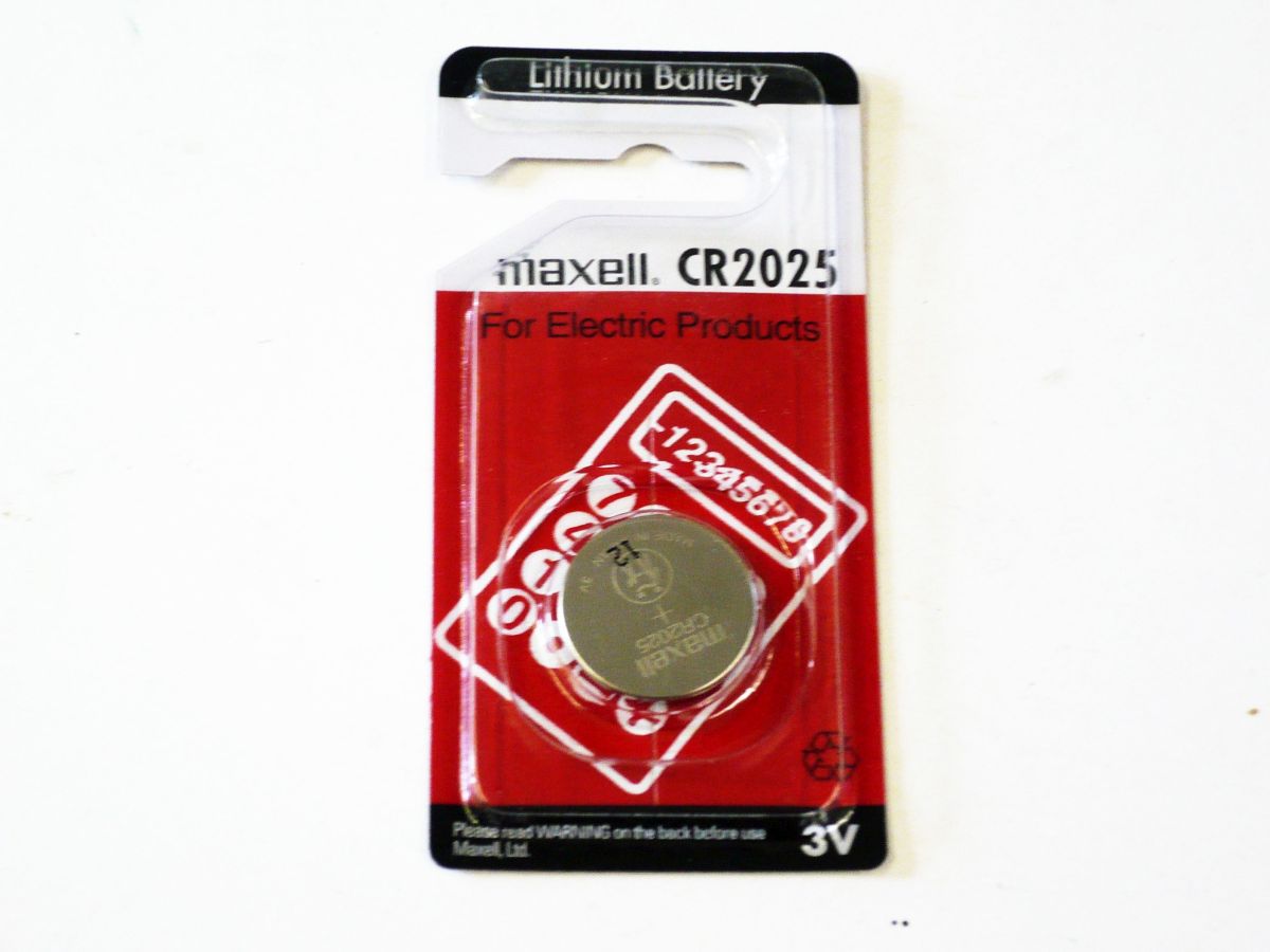 CR2025 lithium battery.