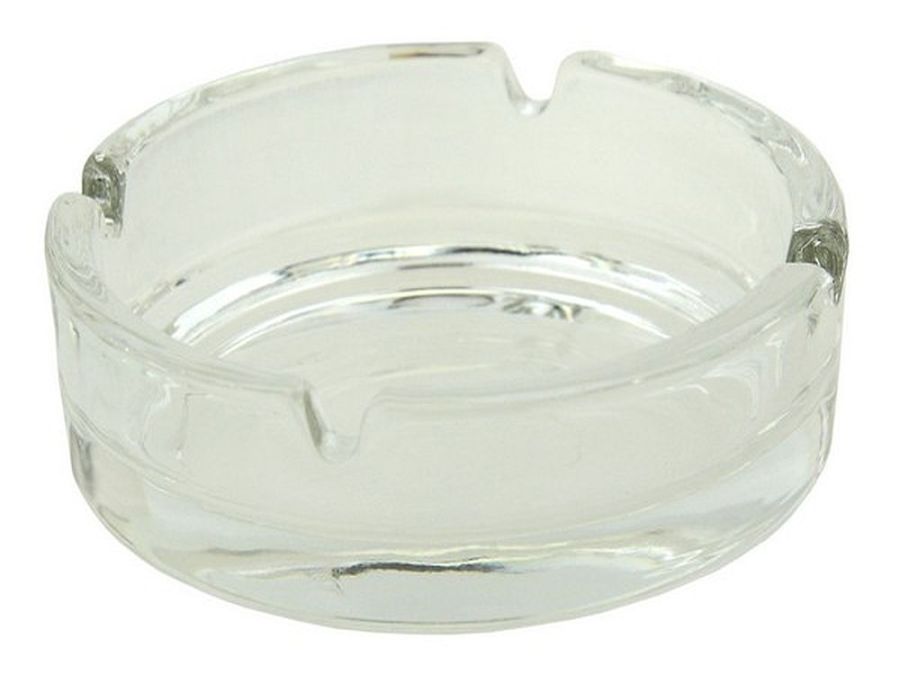 10.5cm glass ashtray*
