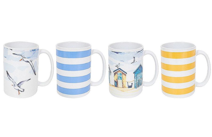 Set 4, 11oz loose china mugs*