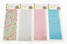 Craft gem stickers - 6/cols