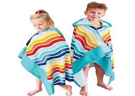 Childs microfibre hooded beach/bath wrap  +3 years)