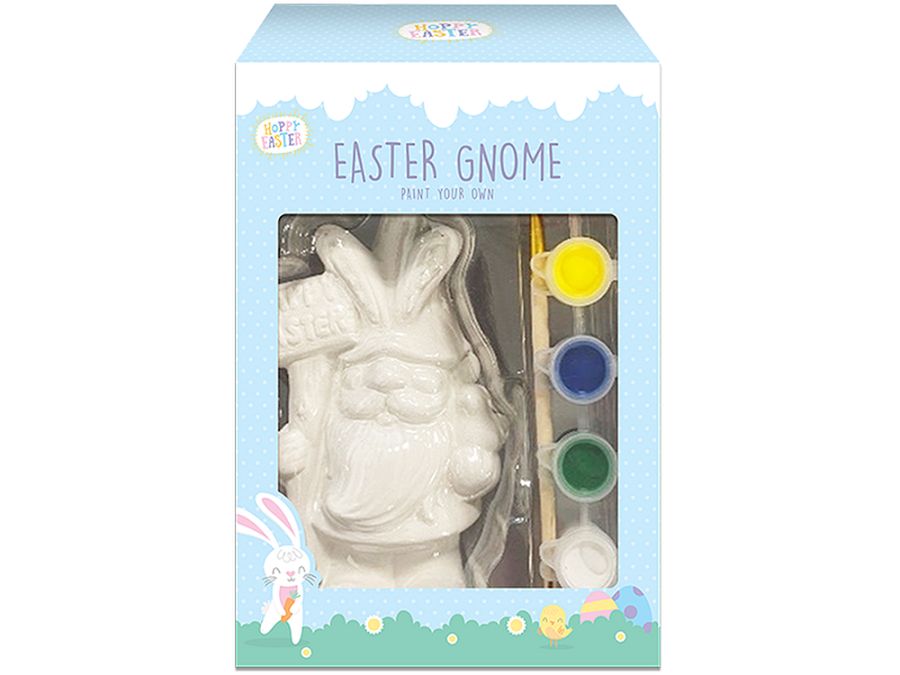 Paint-your-own plaster gnome*