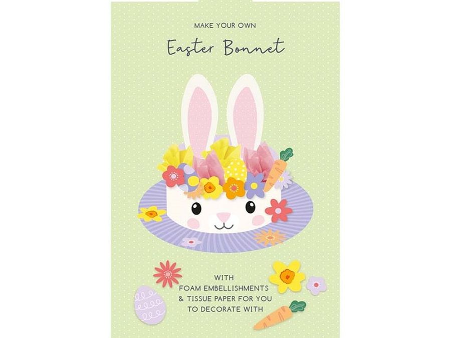 Make-your-own Easter bonnet.