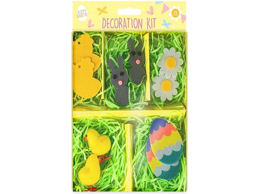 15pc Easter decoration kit.