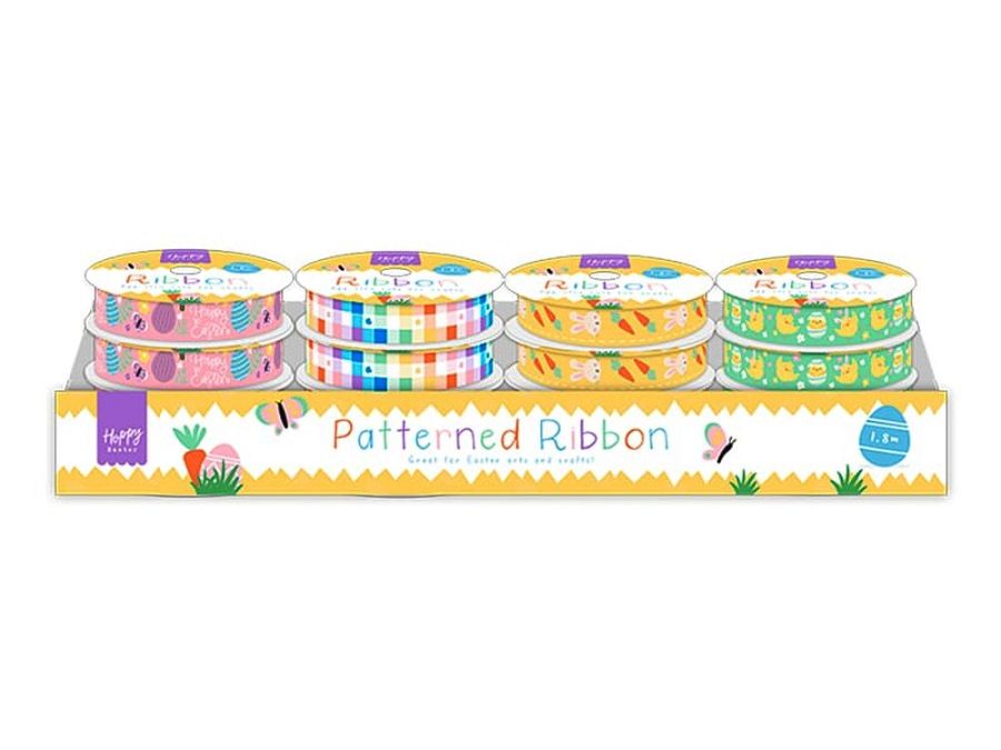 2m Easter patterned ribbon - 4asstd.
(ADD 24 FOR DISPLAY)