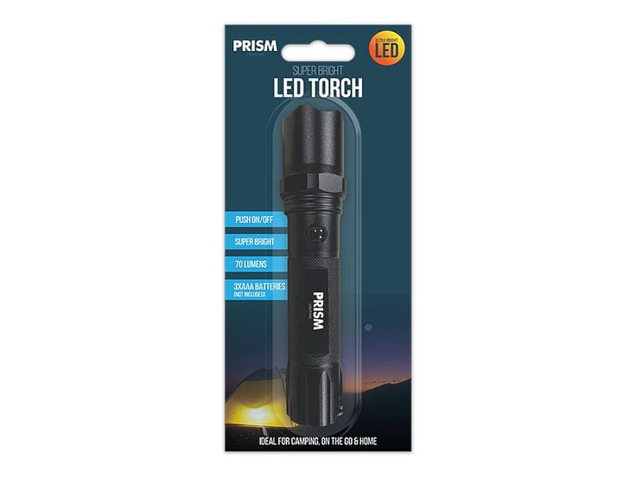 Super bright led aluminium torch.