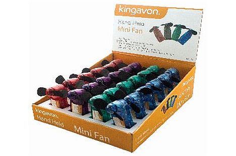 Hand held fan (requires 2xAA) - 4/cols*  
ADD 24 FOR DISPLAY