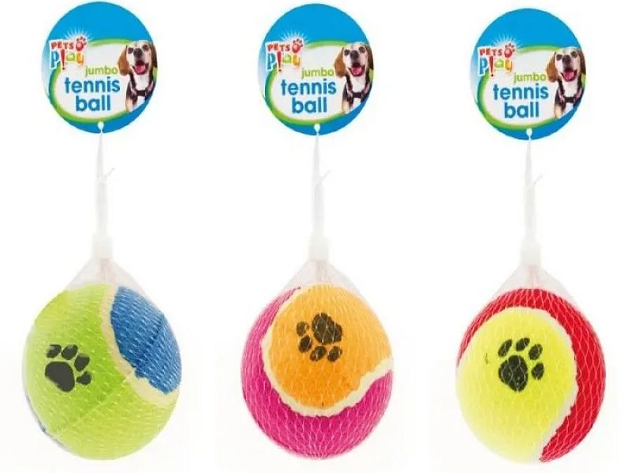 Jumbo tennis ball - 3/cols*