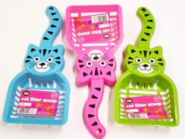 Cat litter scoop - 3/cols*