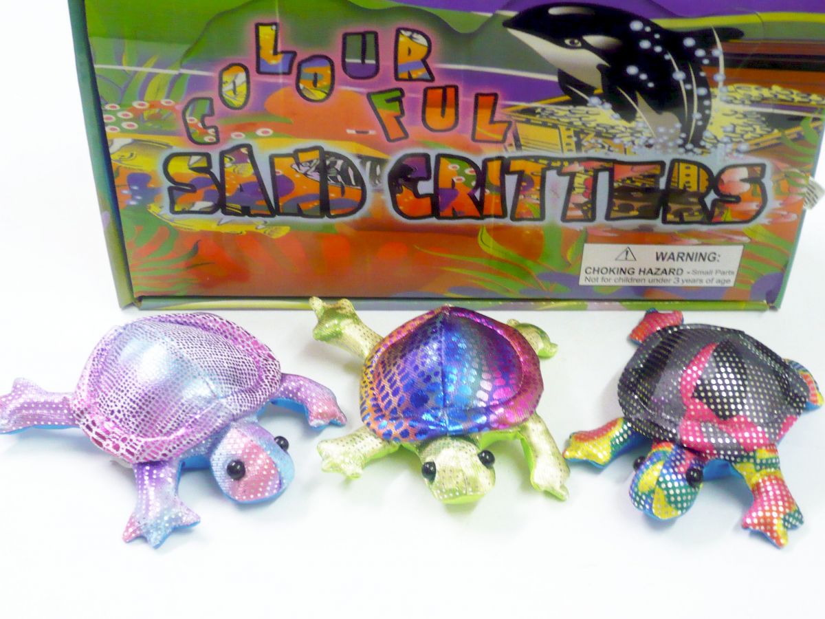 Tortoise sand animal, 11cm (24x display) - 6/cols*