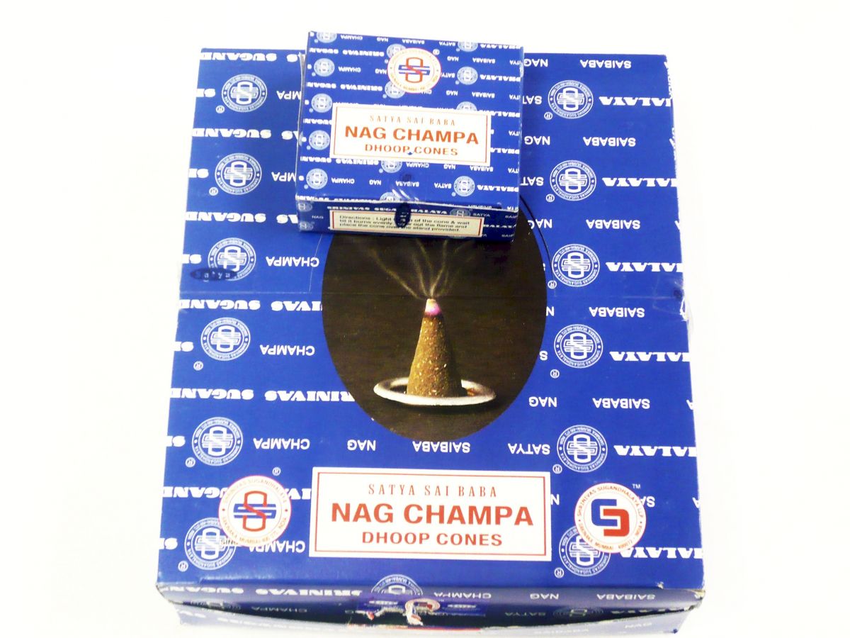 Pkt 12, nag champa dhoop cones*