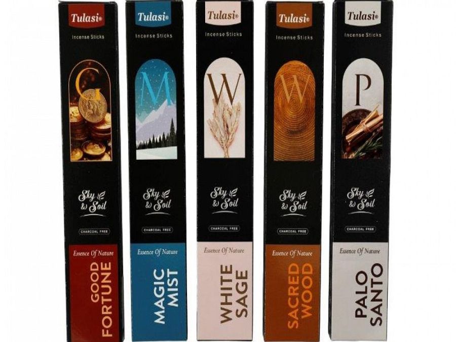 Box 12, Tulasi incense stickes - 6asstd*