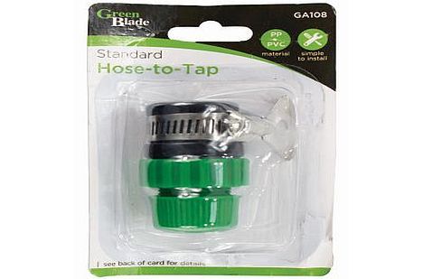 Standard hose-to-tap fitting*
